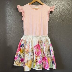 NEXT Girl Floral Pink Dress size 16